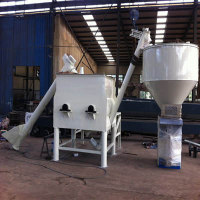 Dry Mixing Tile Adhesive Mortar Production Plant Line Equipment